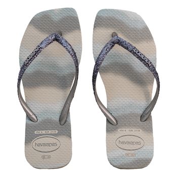 Chinelo-de-Dedo-Bege-e-Palha-Square-Glitter-Party-|-Havaianas-Tamanho--33---Cor--BEGE-PALHA-0